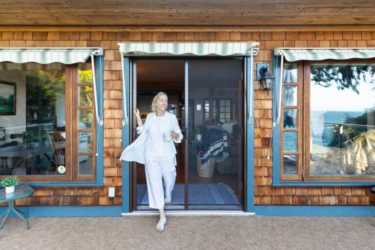 Retractable Screen Door for French Doors Mirage Screen Systems