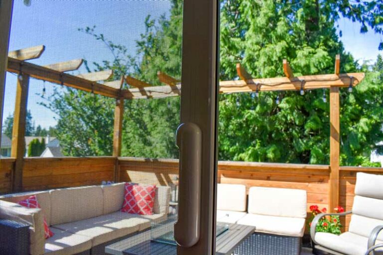 Custom Retractable Screen Doors Custom Size Screen Doors Mirage